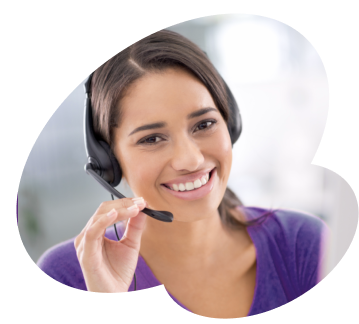 una chica con auriculares